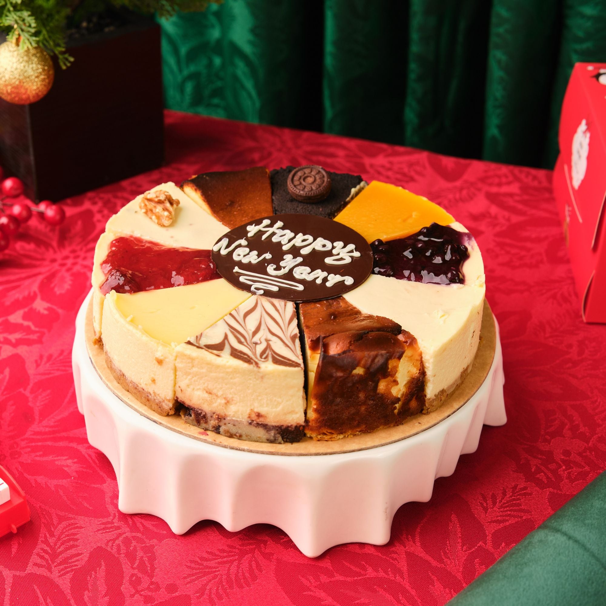 Happy New Year TLC Cheesecake Carousel