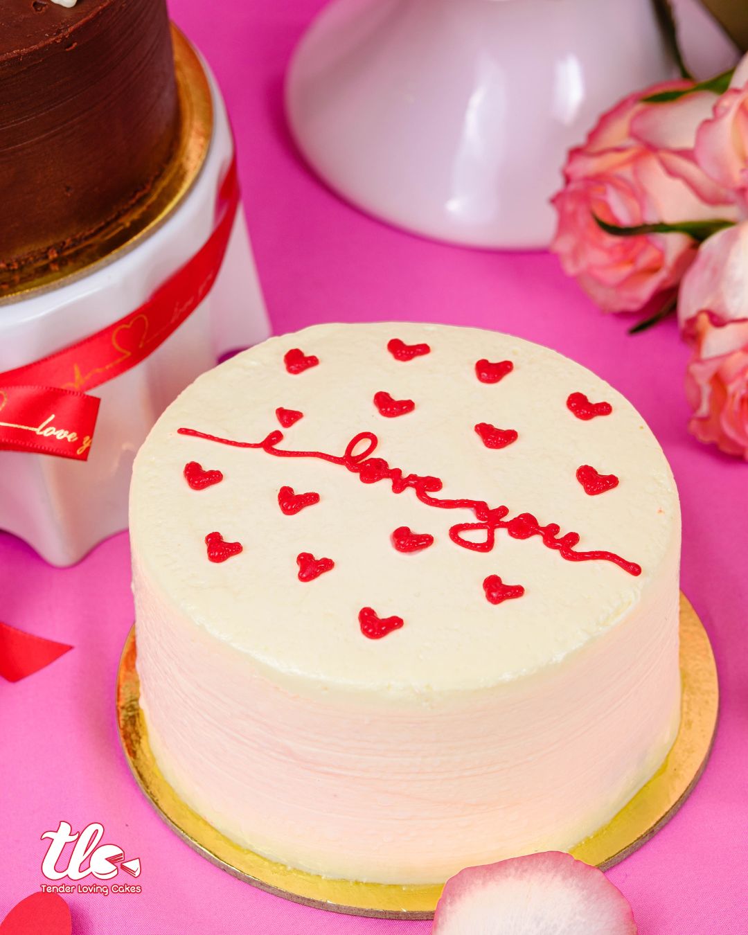 Red Velvet ‘iloveyou’ Cake (5-inch round)